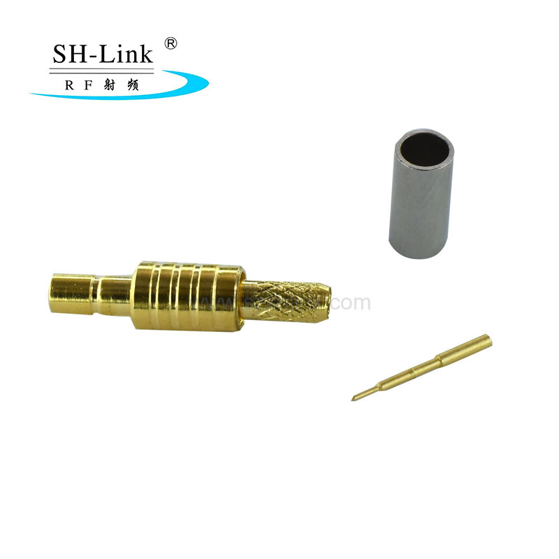 RF SSMB male small connector for RG174 cable